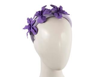 Hats From Oz Lilac Floral Headband by Max Alexander