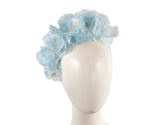 Hats From Oz Light Blue Floral Headband by Max Alexander