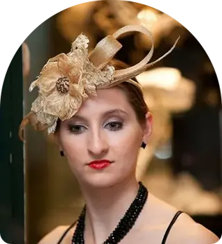 Marea Bright Exclusive Milliner Handmade Felt Hats