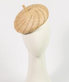 Louise Macdonald Millinery Natural Bergamo Beret