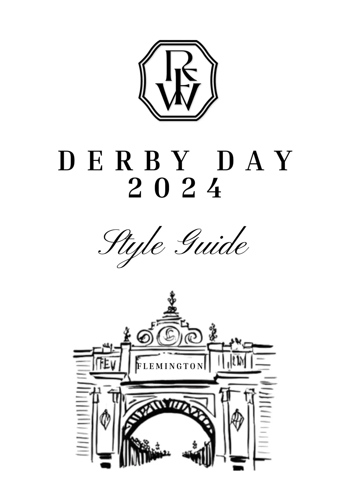 Derby Day Style Guide, cover