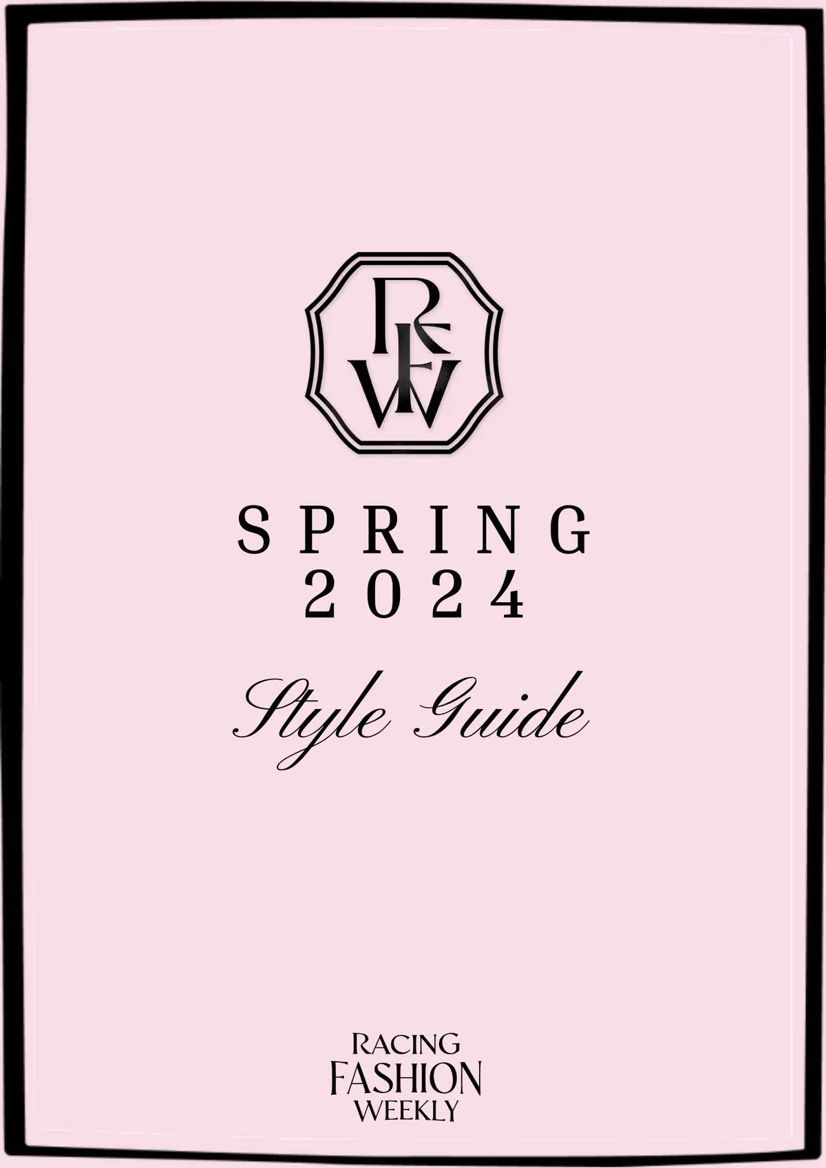 Spring Style Guide, cover